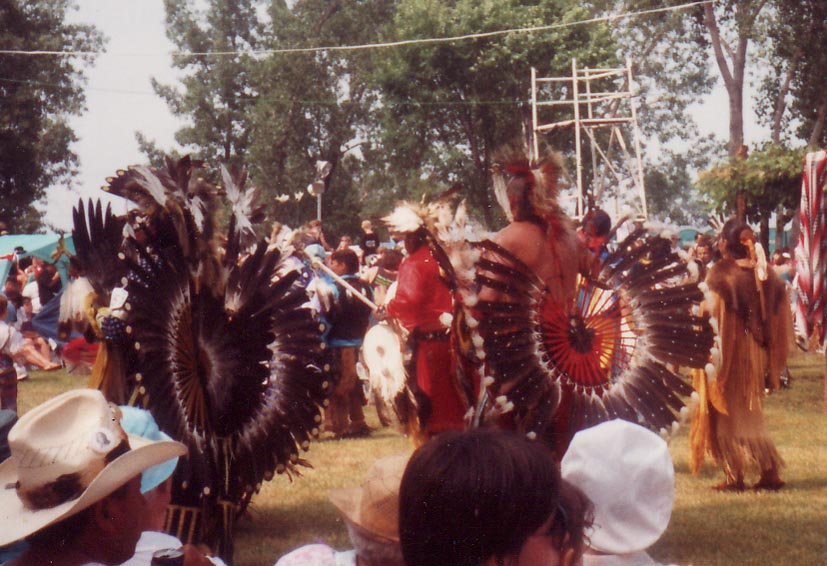 dancing at pow wow